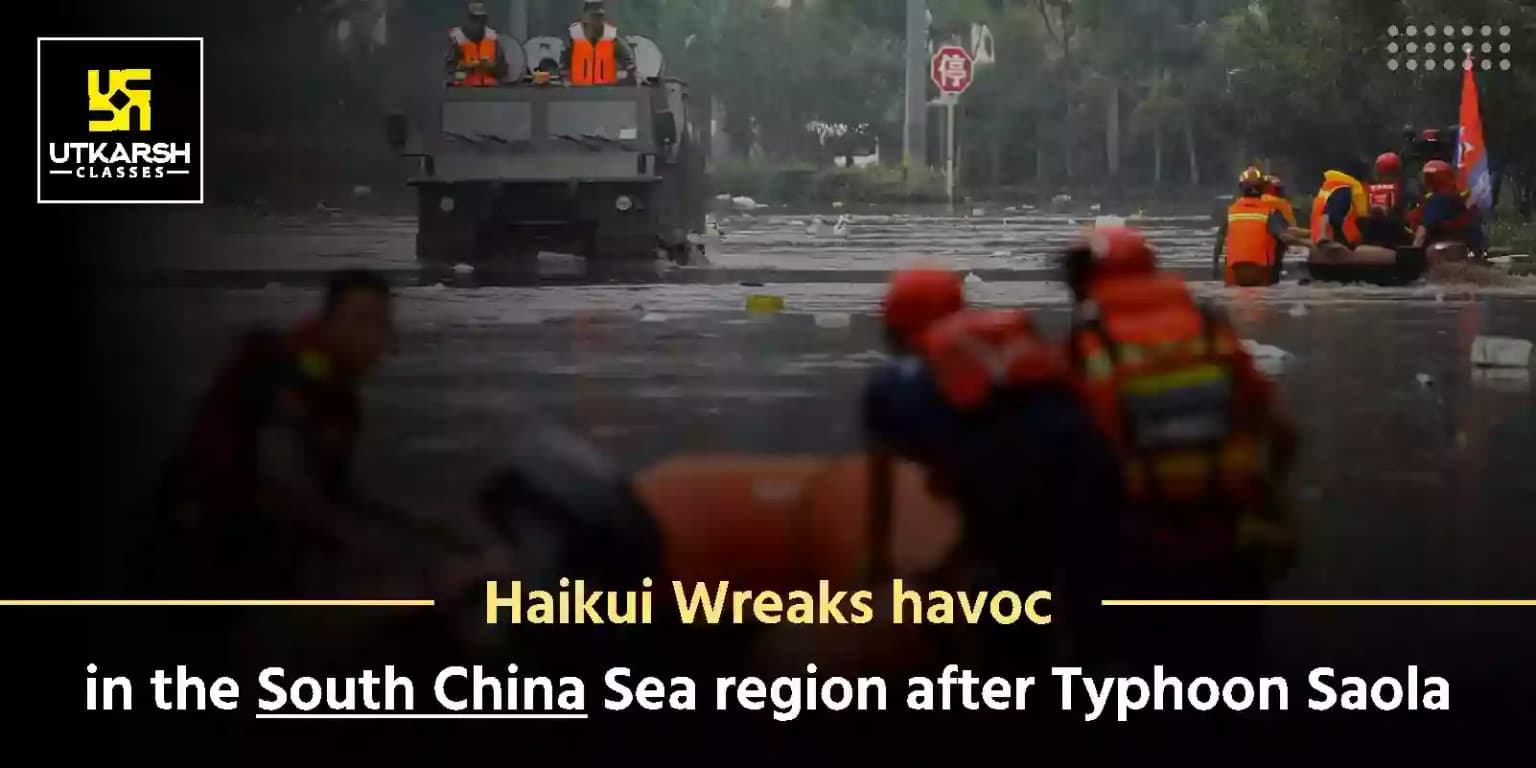 Haikui wreaks havoc in the South China Sea region after Typhoon Saola