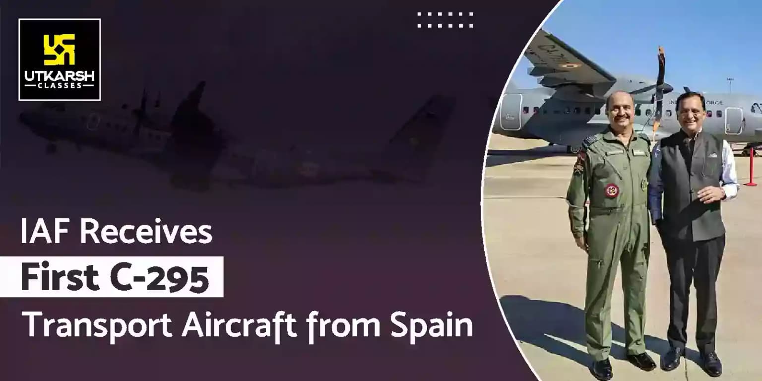 IAF receives first C-295 transport aircraft from Spain