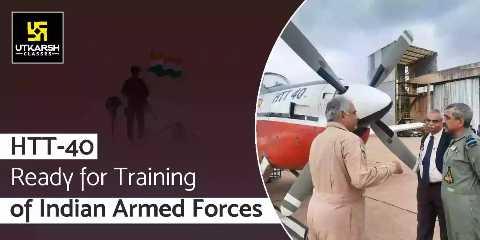 HTT-40 ready for training of Indian Armed Forces