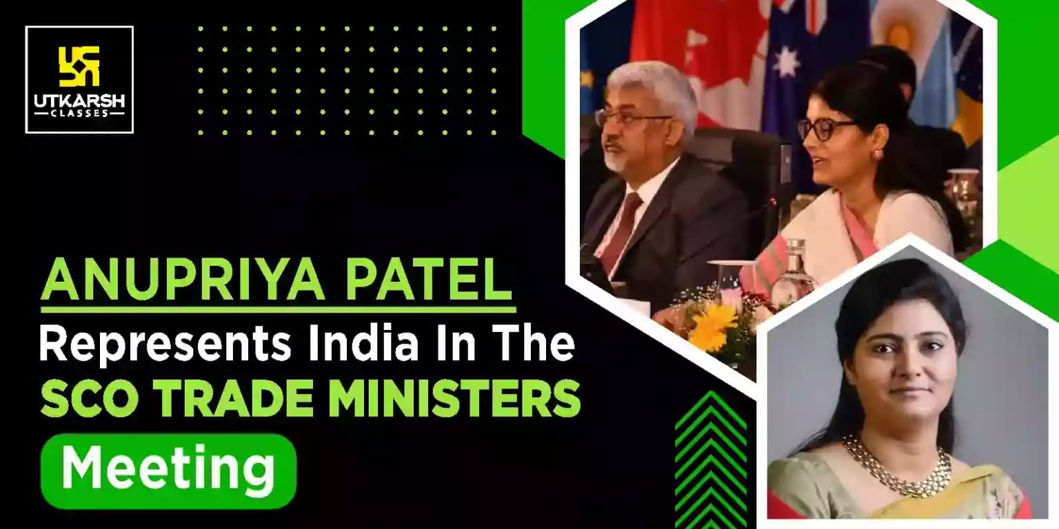Anupriya Patel represents India in the SCO Trade Ministers meeting