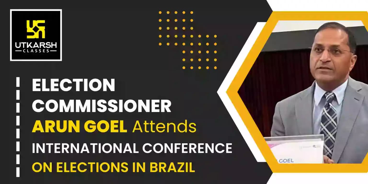 EC Arun Goel attends International Conference on Elections in Brazil