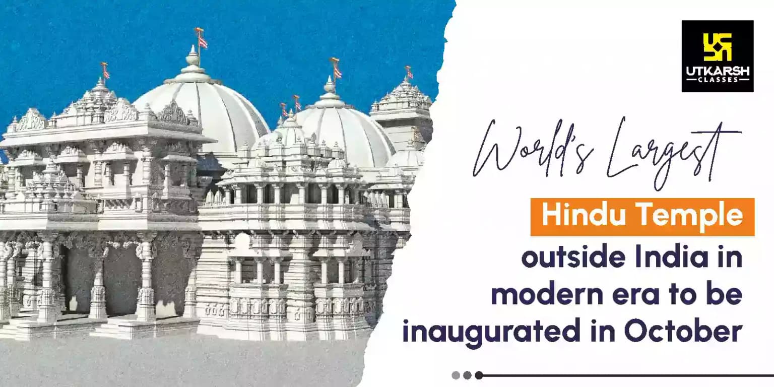 BAPS Swaminarayan Akshardham: World's largest Hindu Temple in New Jersey