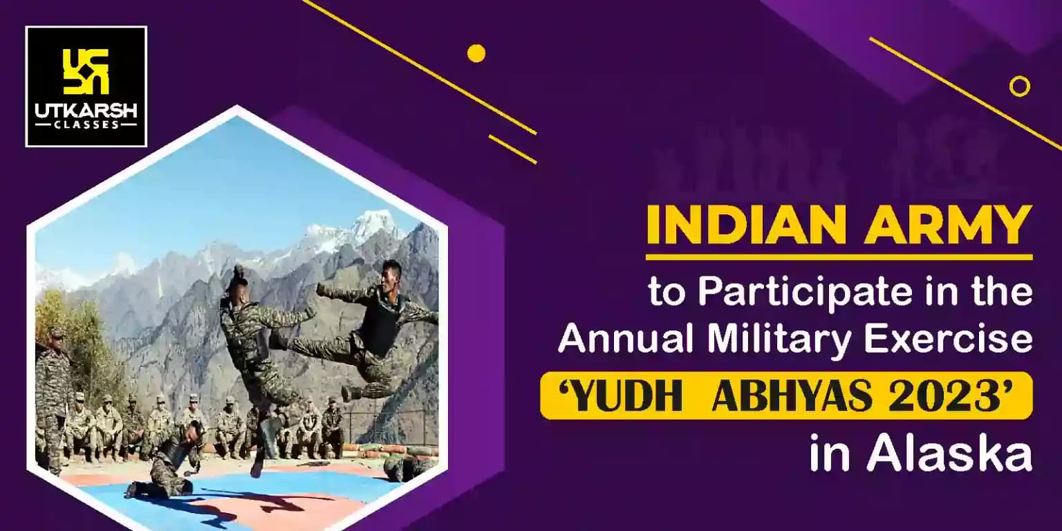 Indian Army to take part in 'Yudh Abhyas 2023' in Alaska