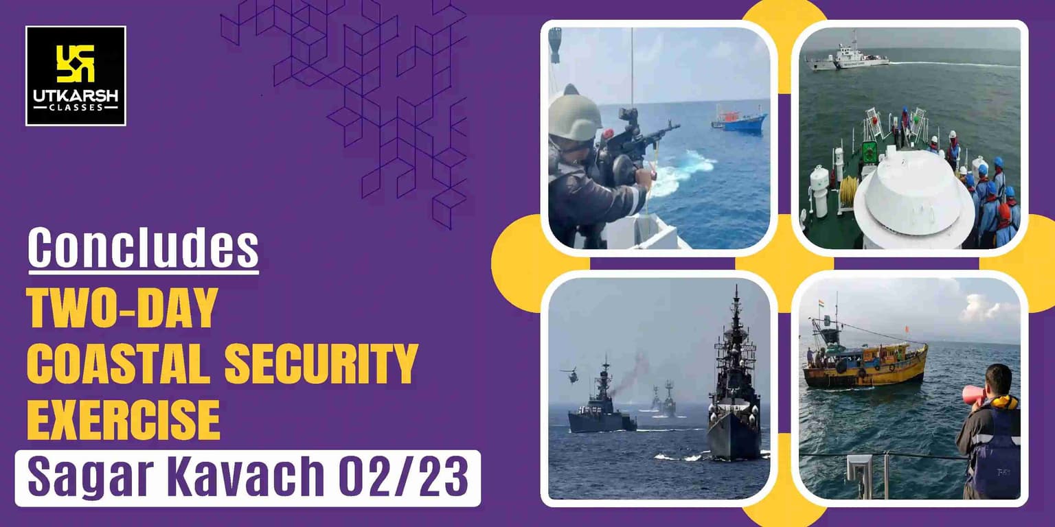 Conclusion of two day coastal security exercise – Sagar Kavach 02/23