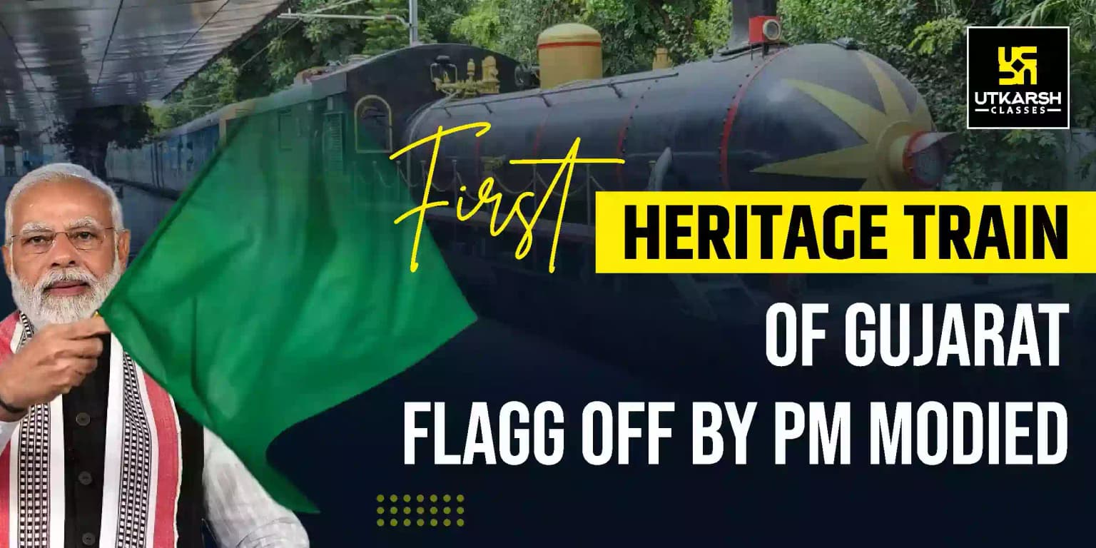 First Heritage Train of Gujarat Flagged Off By PM Modi