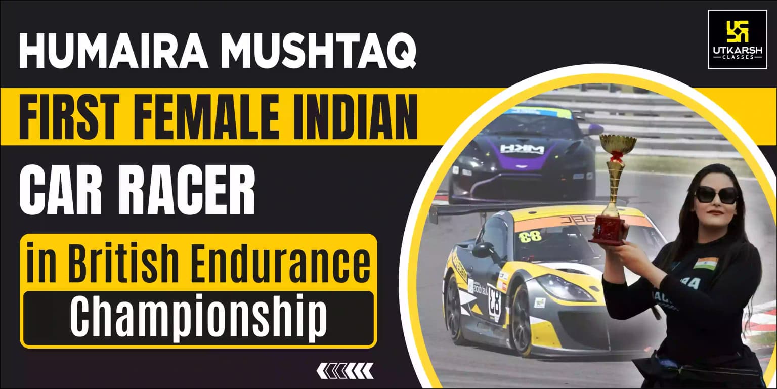 Humaira 1st Female Indian Car Racer in British Endurance Championship