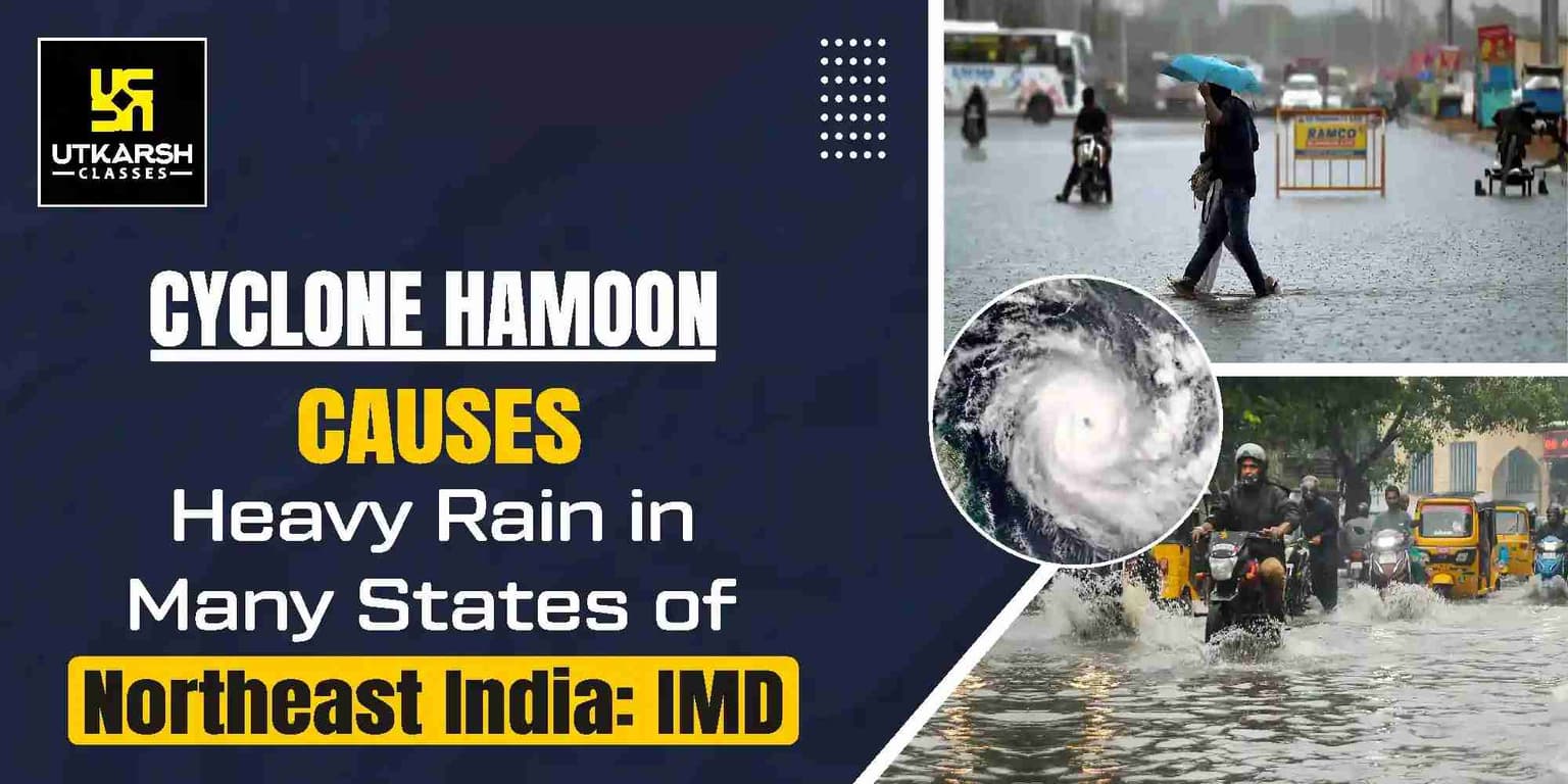Cyclone Hamoon causes heavy rain in many states of Northeast India: IMD