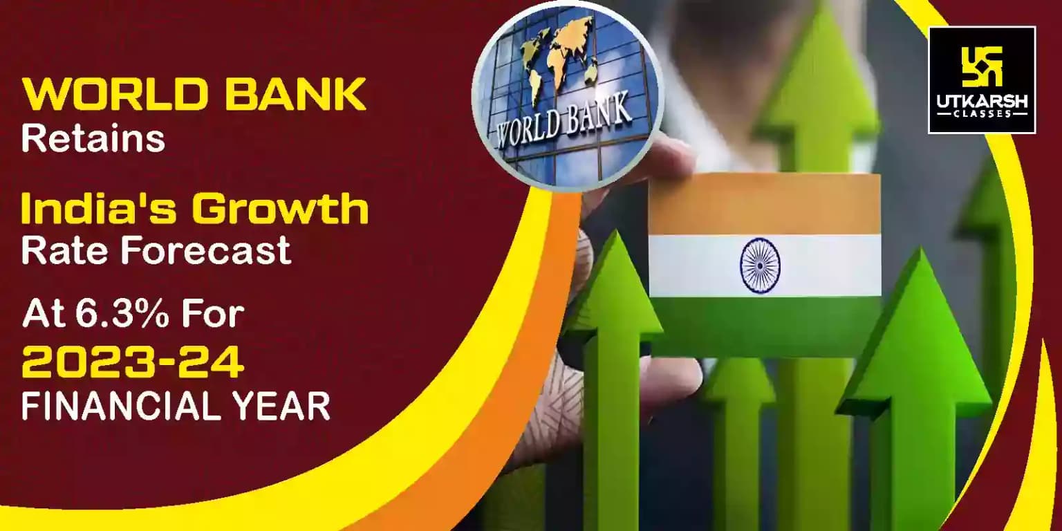 World Bank retains India's 6.3% growth forecast for FY24