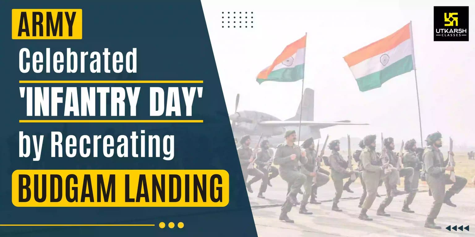 Army celebrated 'Infantry Day' by recreating Budgam landing
