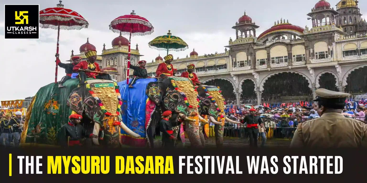 The Mysuru Dasara Festival, also known as 'Naada Habba' started.