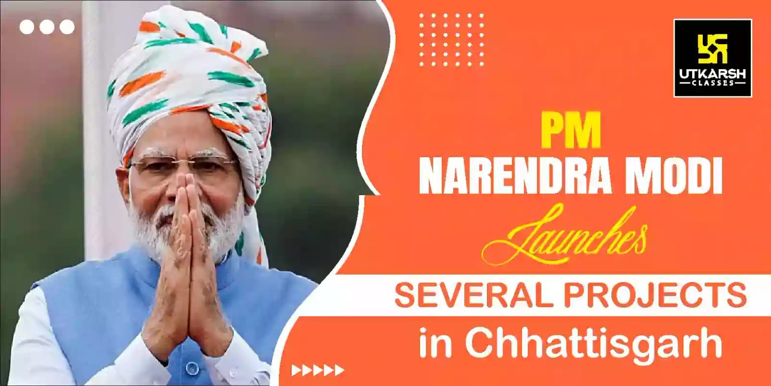 PM Modi Launches Several Projects in Chhattisgarh Worth 26,000 Cr