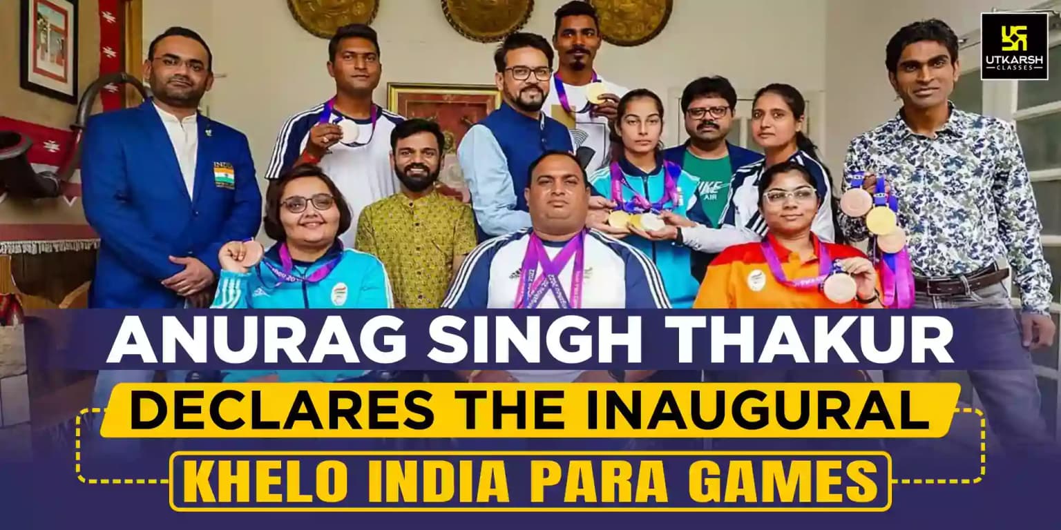 Anurag Singh Thakur declares the inaugural Khelo India Para Games