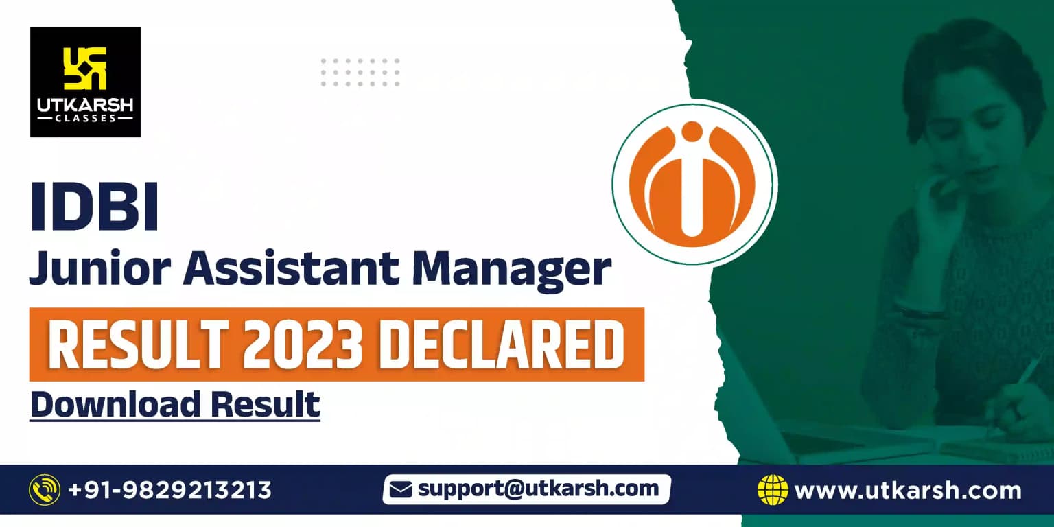 IDBI Junior Assistant Manager Result 2023 Declared: Download Result