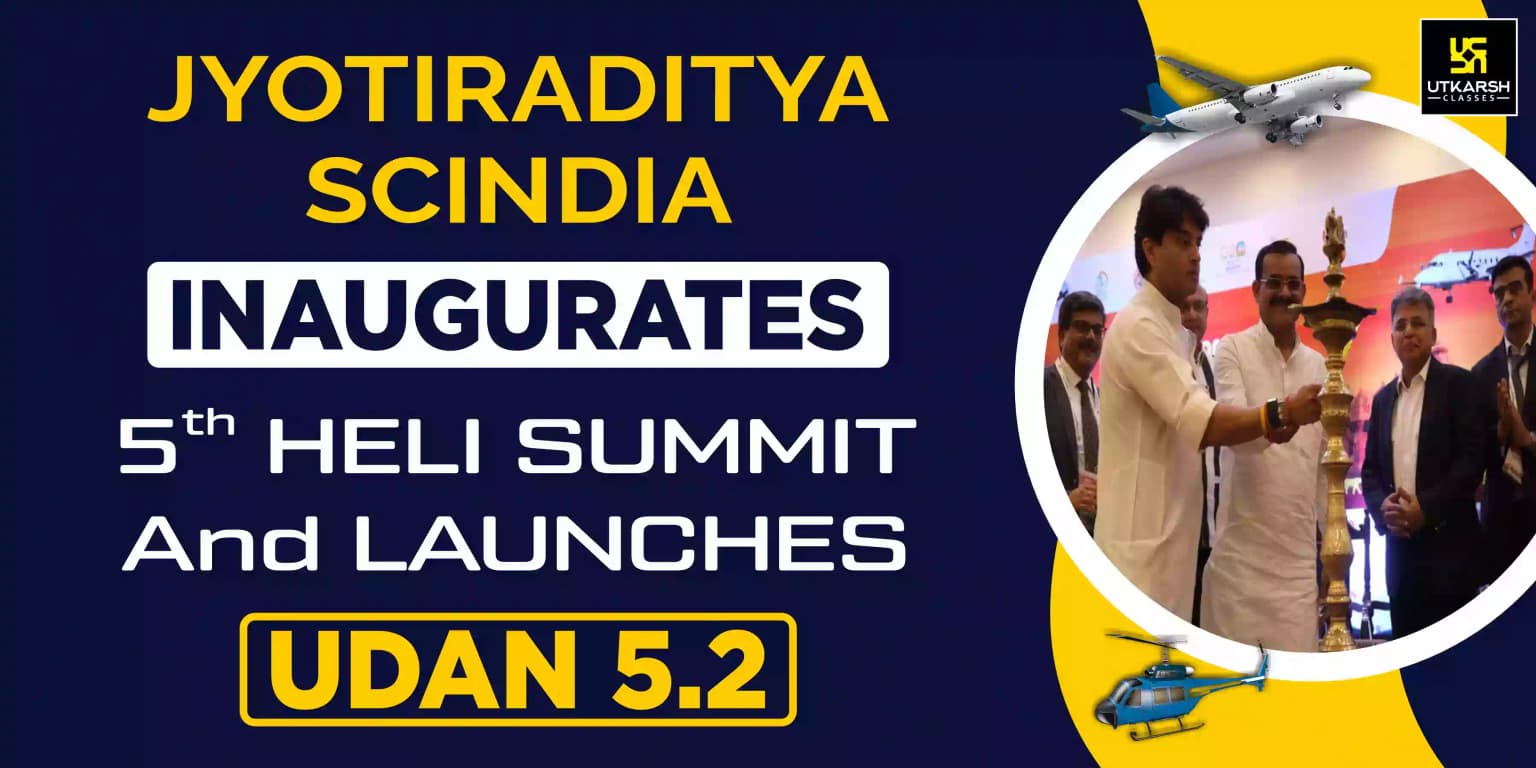 Jyotiraditya Scindia Inaugurates 5th Heli Summit and Launches UDAN 5.2