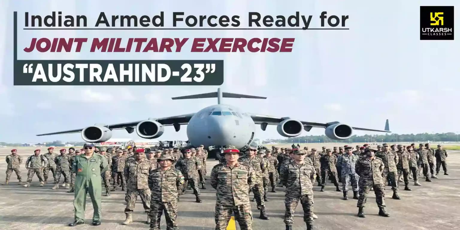 Indian Armed Forces ready for joint military exercise "Austrahind-23"