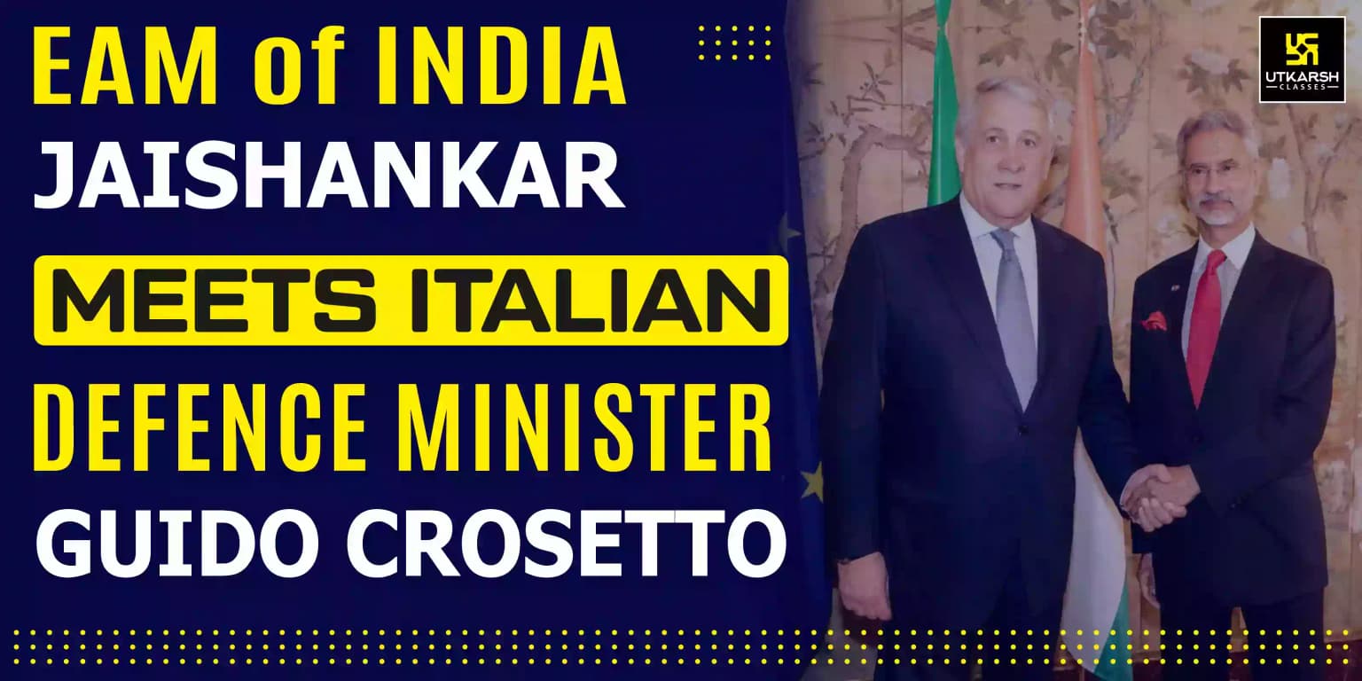 EAM of India Jaishankar meets Italian Defence Minister Guido Crosetto