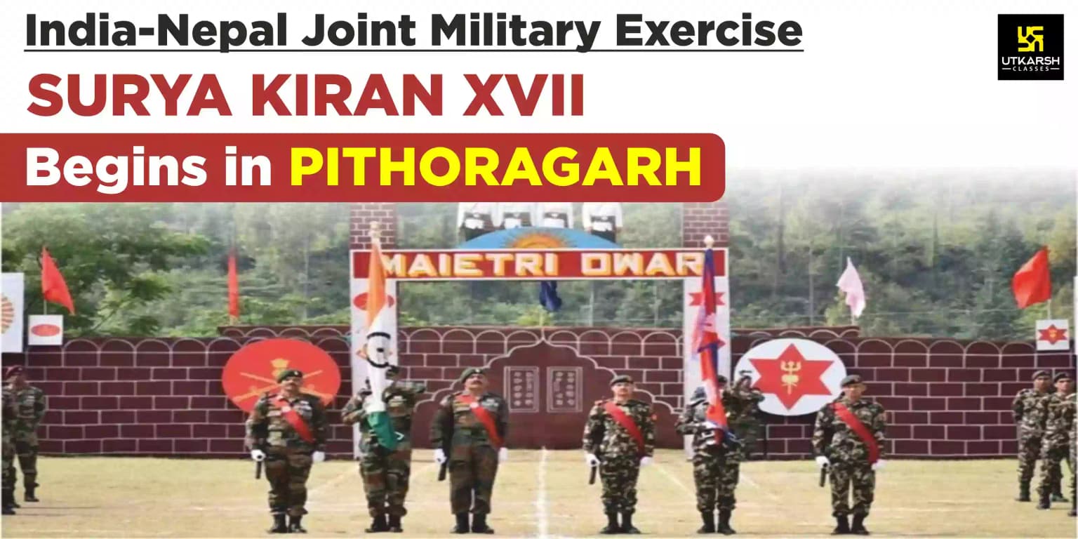 India-Nepal joint military exercise Surya Kiran XVII begins