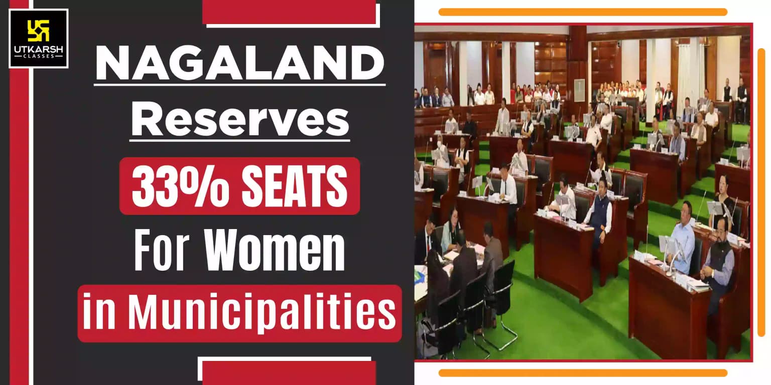 Nagaland Reserves 33% Seats For Women In Municipalities