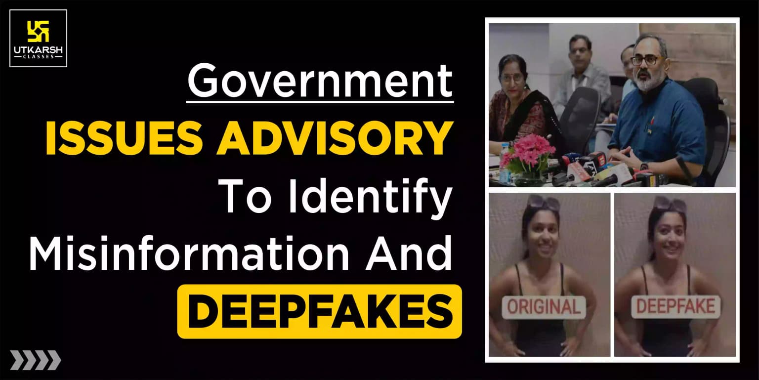Government issues advisory to identify misinformation and deepfakes
