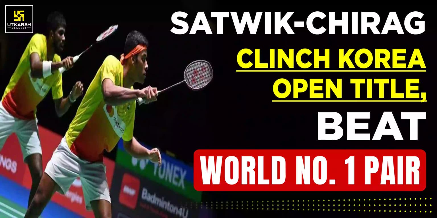 Satwik-Chirag Clinch Korea Open Title, Beat World No. 1 Pair