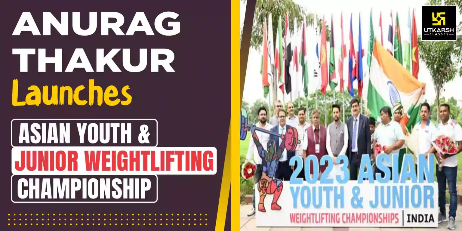 Anurag Thakur Launches Asian Youth & Junior Weightlifting Championship
