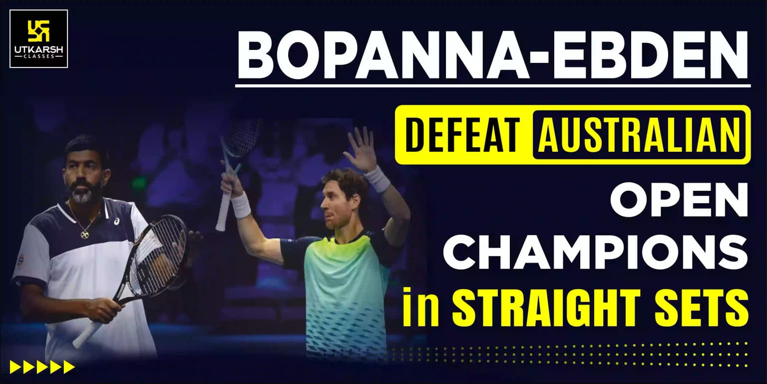 Bopanna-Ebden Defeat Australian Open Champions In Straight Sets