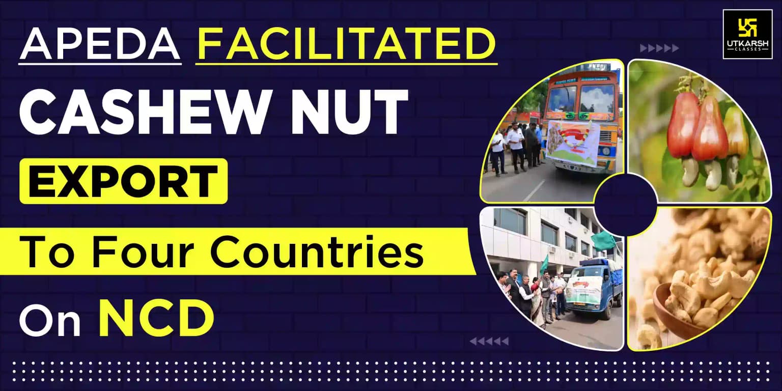 APEDA facilitated cashew nut export to four countries on NCD
