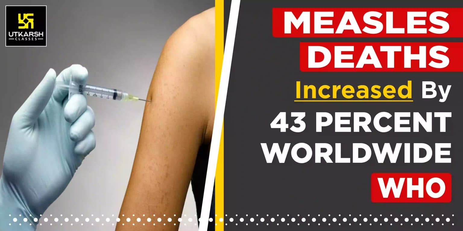 Measles Deaths Increased By 43 Percent Worldwide: WHO
