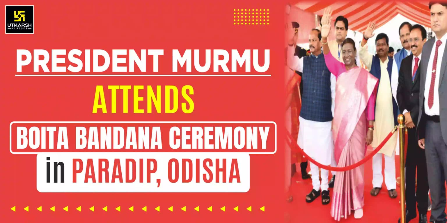 President Murmu attends Boita Bandana ceremony in Paradip, Odisha