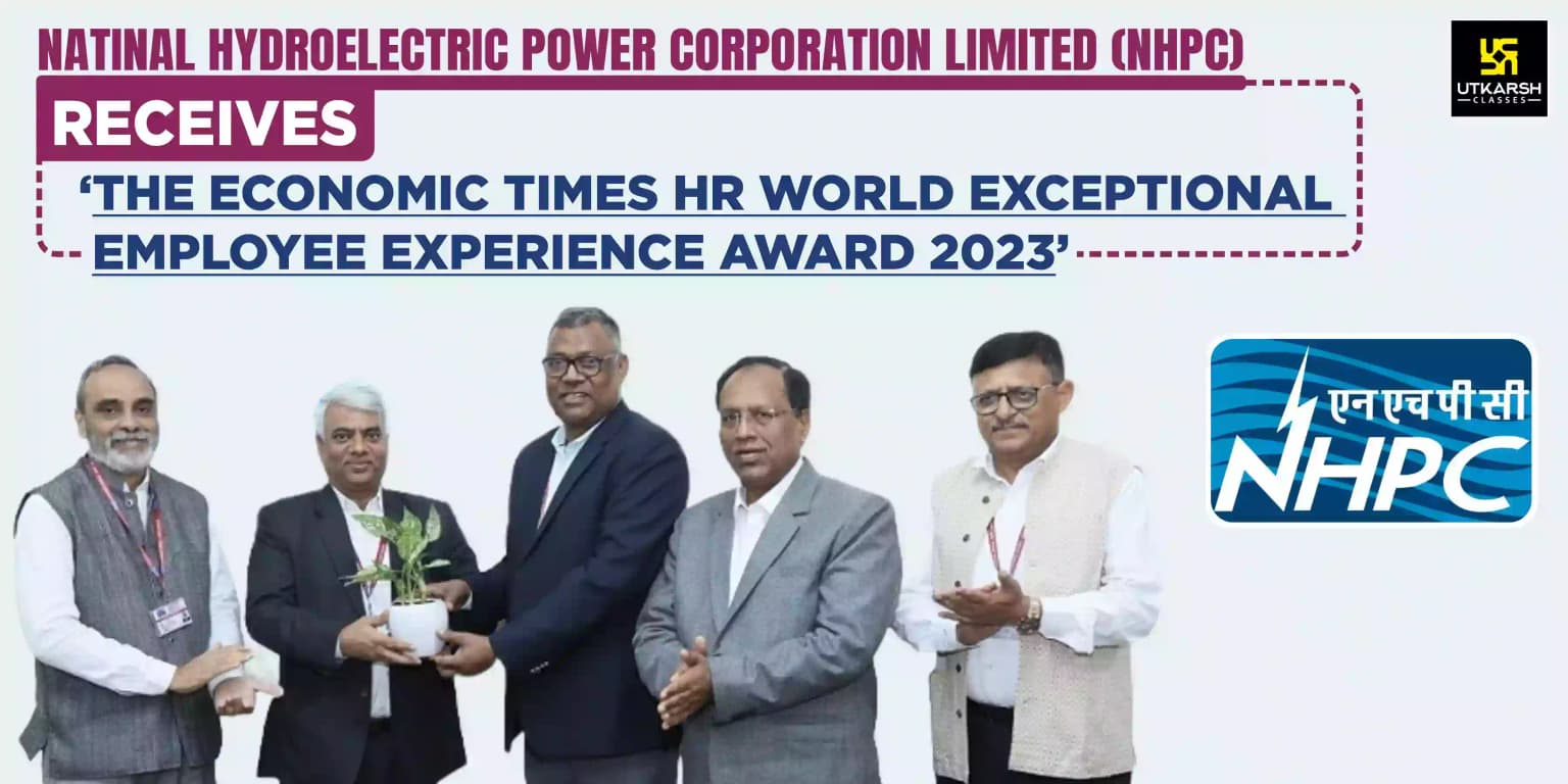 NHPC gets 'ET HR World Exceptional Employee Experience Award 2023'