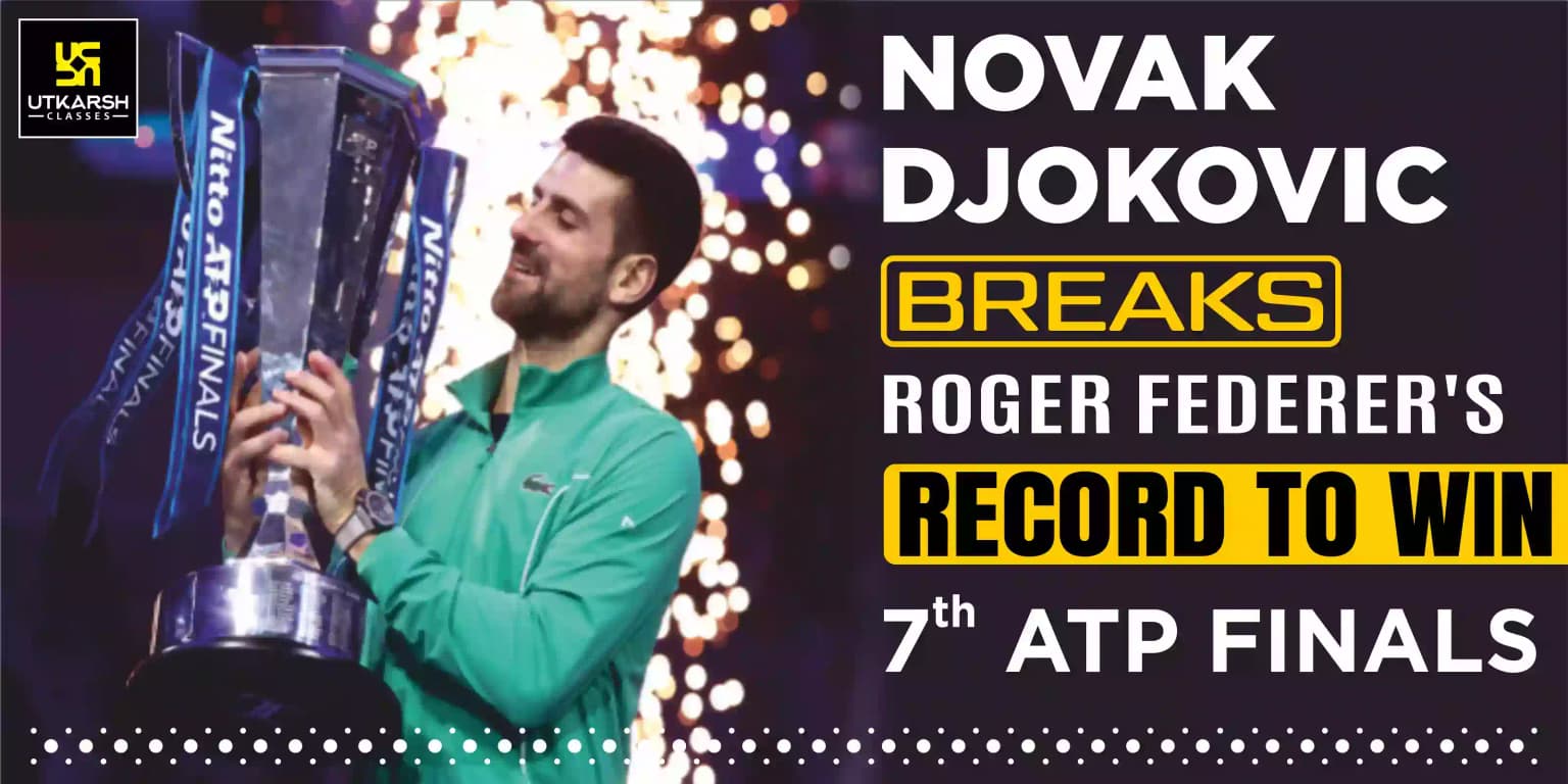 Novak Djokovic Breaks Roger Federer's Record To Win 7th ATP Finals