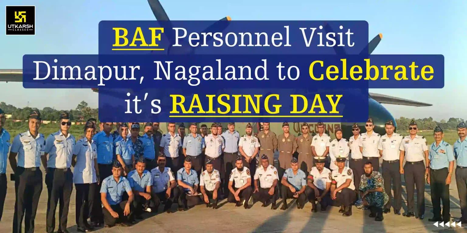BAF personnel visit Dimapur, Nagaland to celebrate its raising day