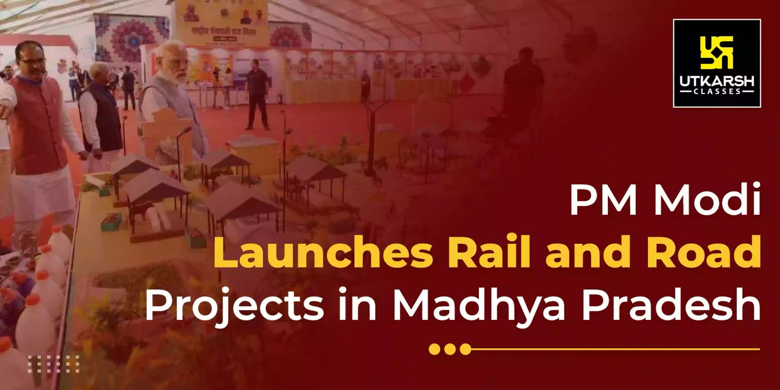 PM Modi launches rail and road projects in Madhya Pradesh