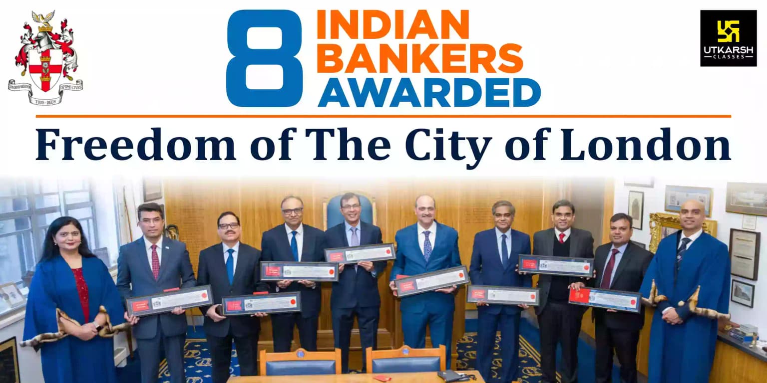 8 Indian Bankers Awarded Freedom Of The City Of London