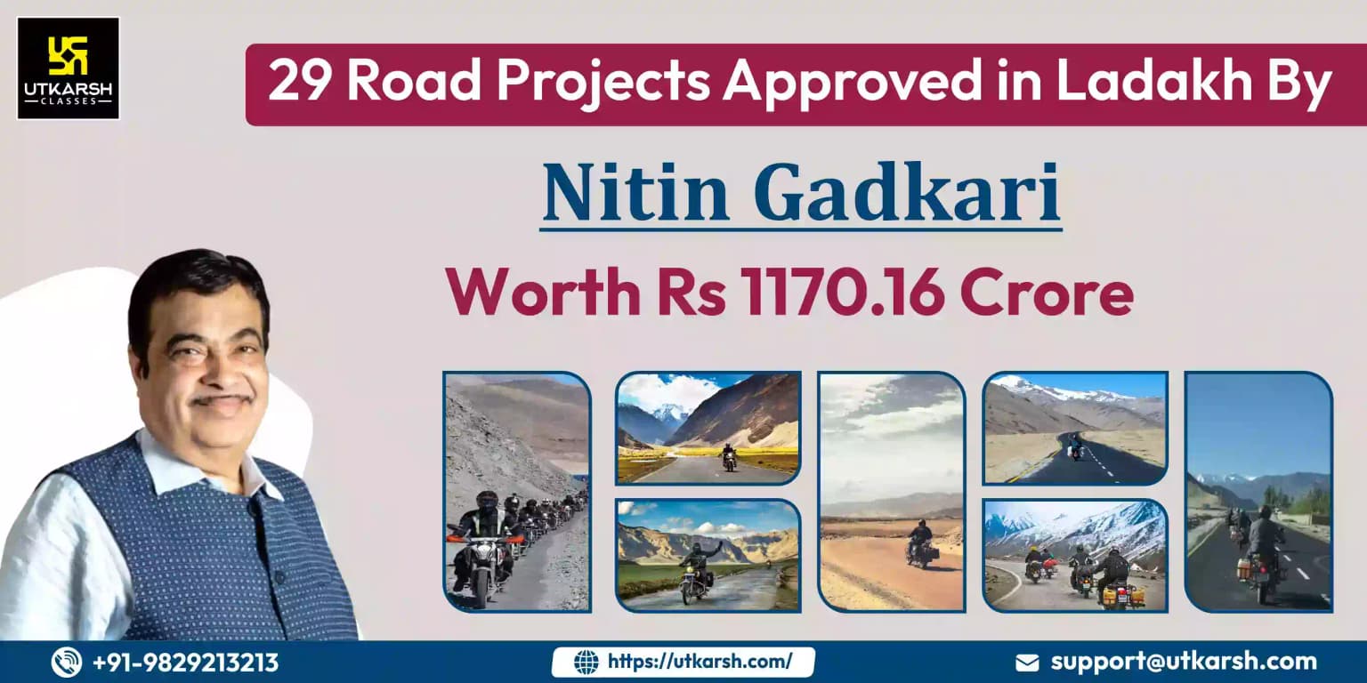 Nitin Gadkari Approves 29 Ladakh Road Projects Worth Rs 1170.16 Crore