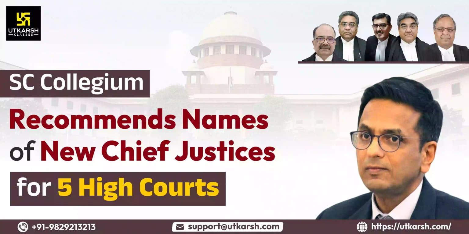 SC Collegium Recommends Names Of New Chief Justices For 5 High Courts