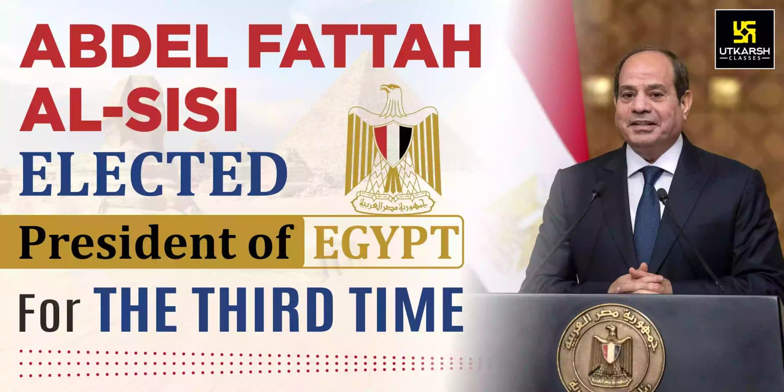Al Sisi Elected President Of Egypt For The Third Time