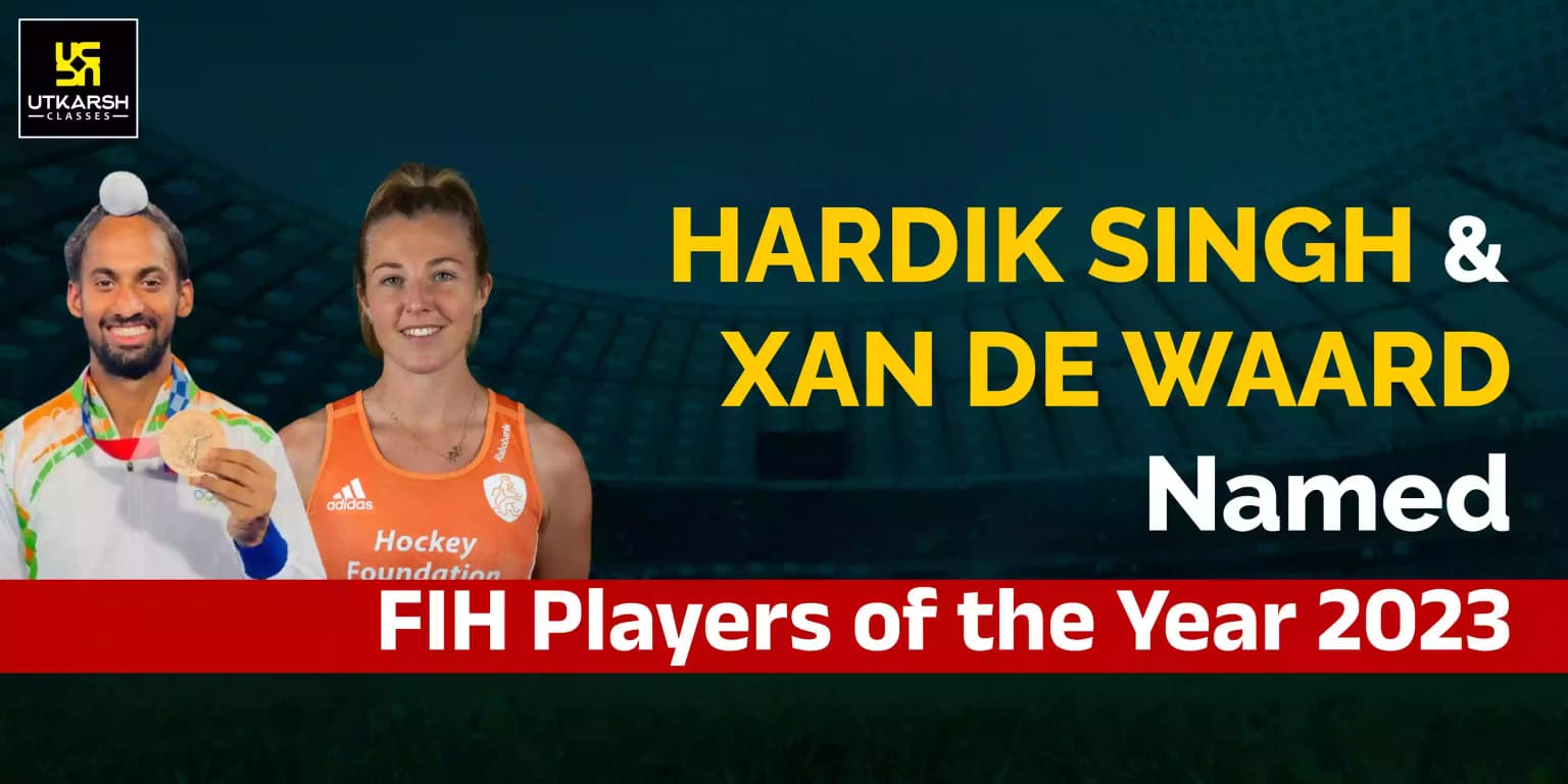 Hardik Singh and Xan de Waard named FIH Players of the Year 2023