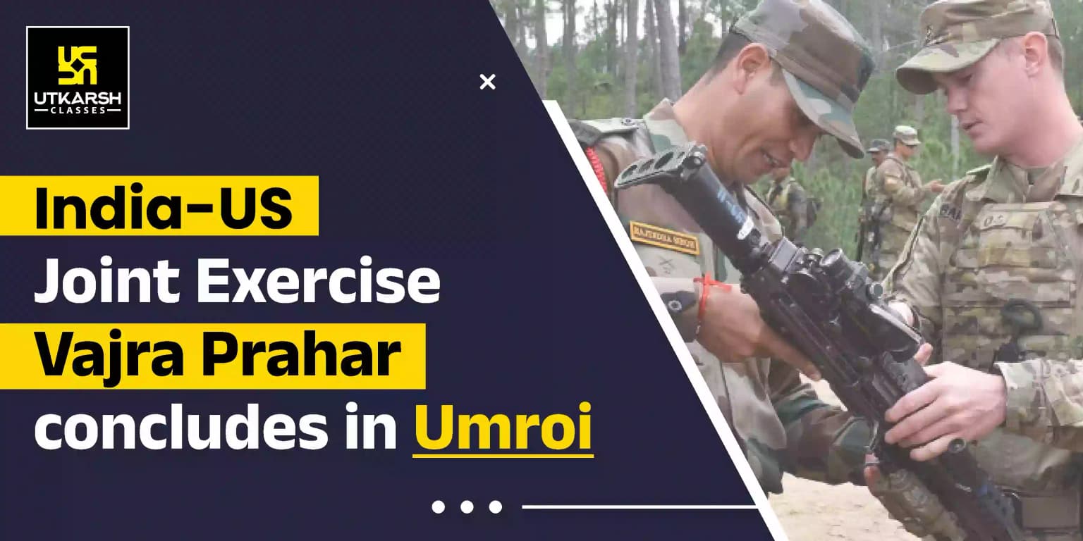 India-US Joint Exercise 'Vajra Prahar' Concludes In Umroi