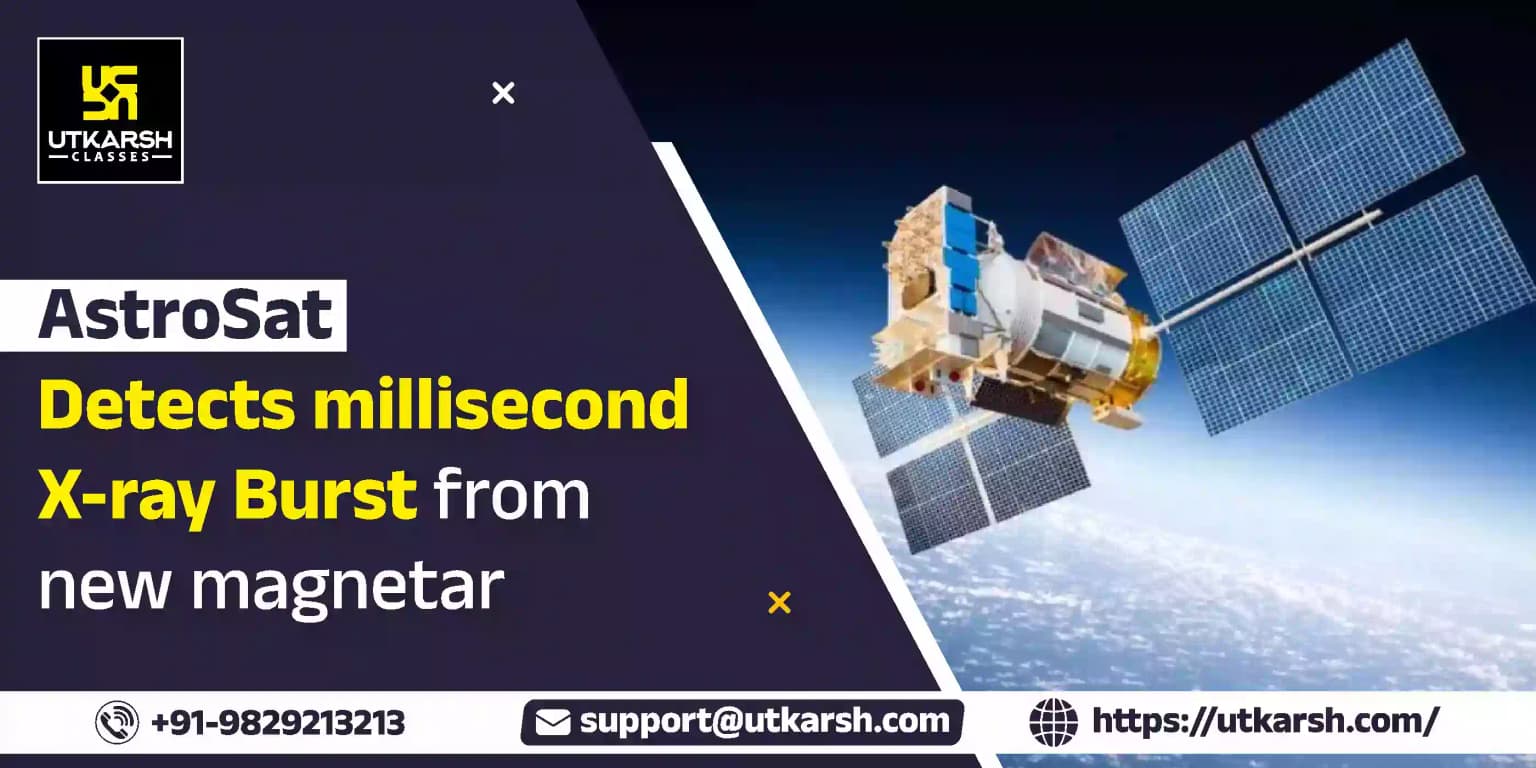 Astrosat Detects Millisecond X-Ray Burst From New Magnetar