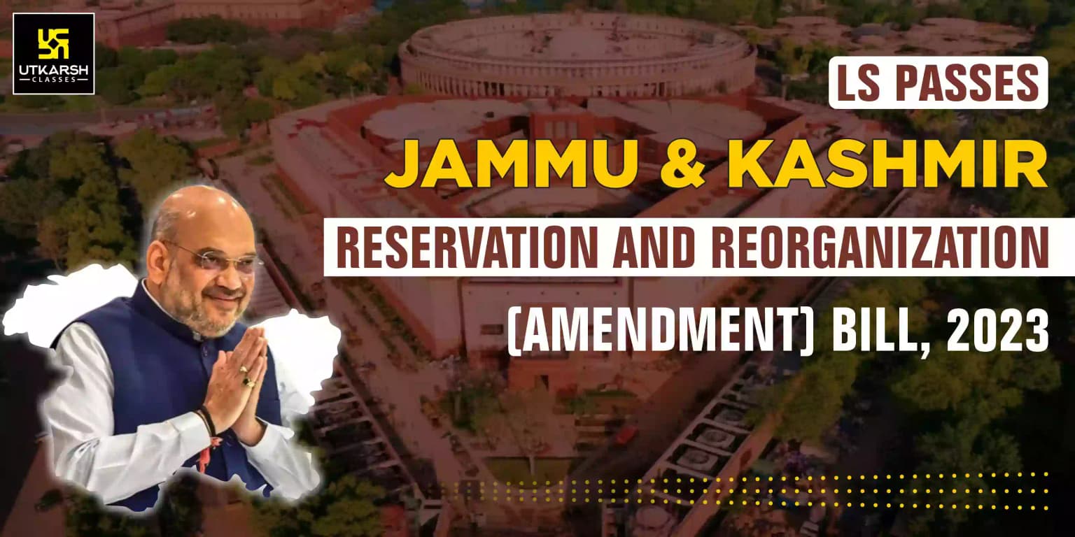 LS Passes J&K Reservation And Reorganization (Amendment) Bill, 2023