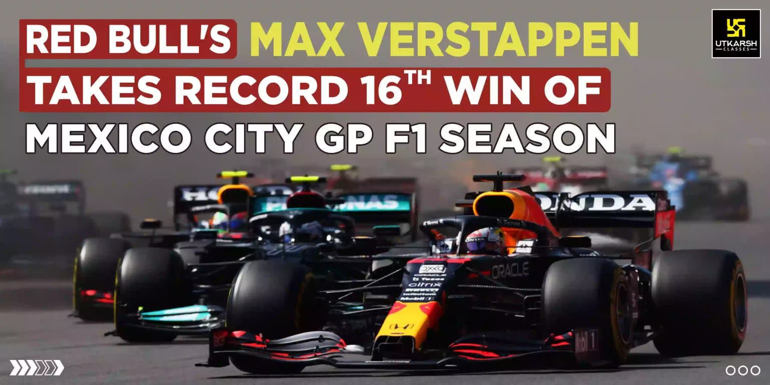 Red Bull's Verstappen Takes Record 16th Win of Mexico City GP F1 Season