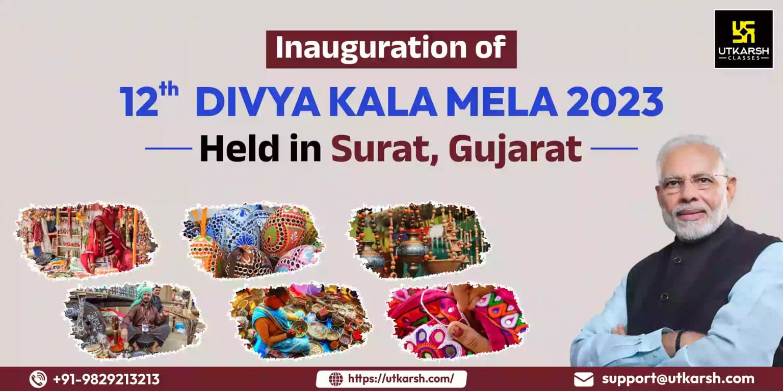 Inauguration Of 12th Divya Kala Mela-2023 Held In Surat, Gujarat