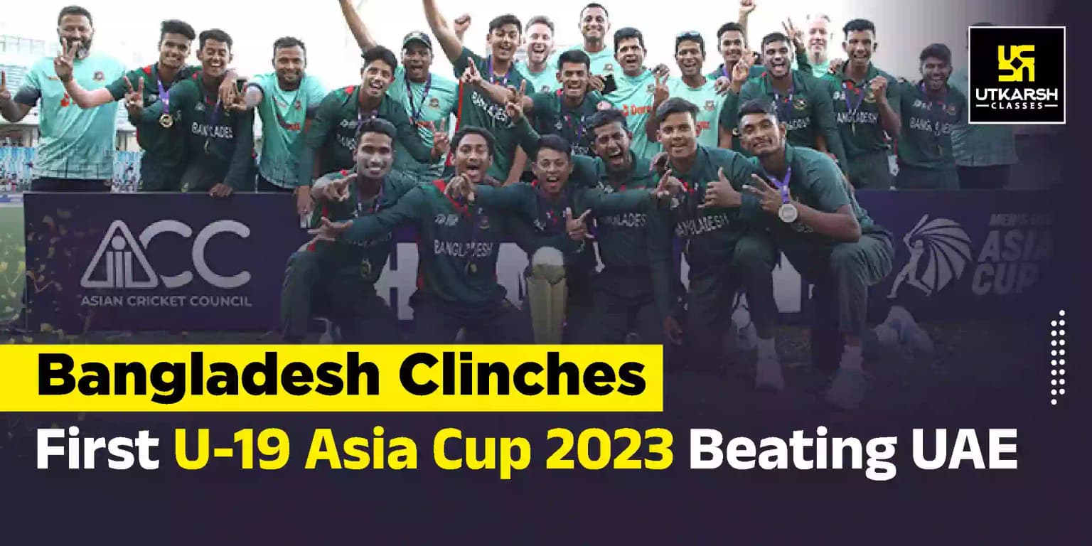 Bangladesh Clinches First U-19 Asia Cup 2023, Beating UAE