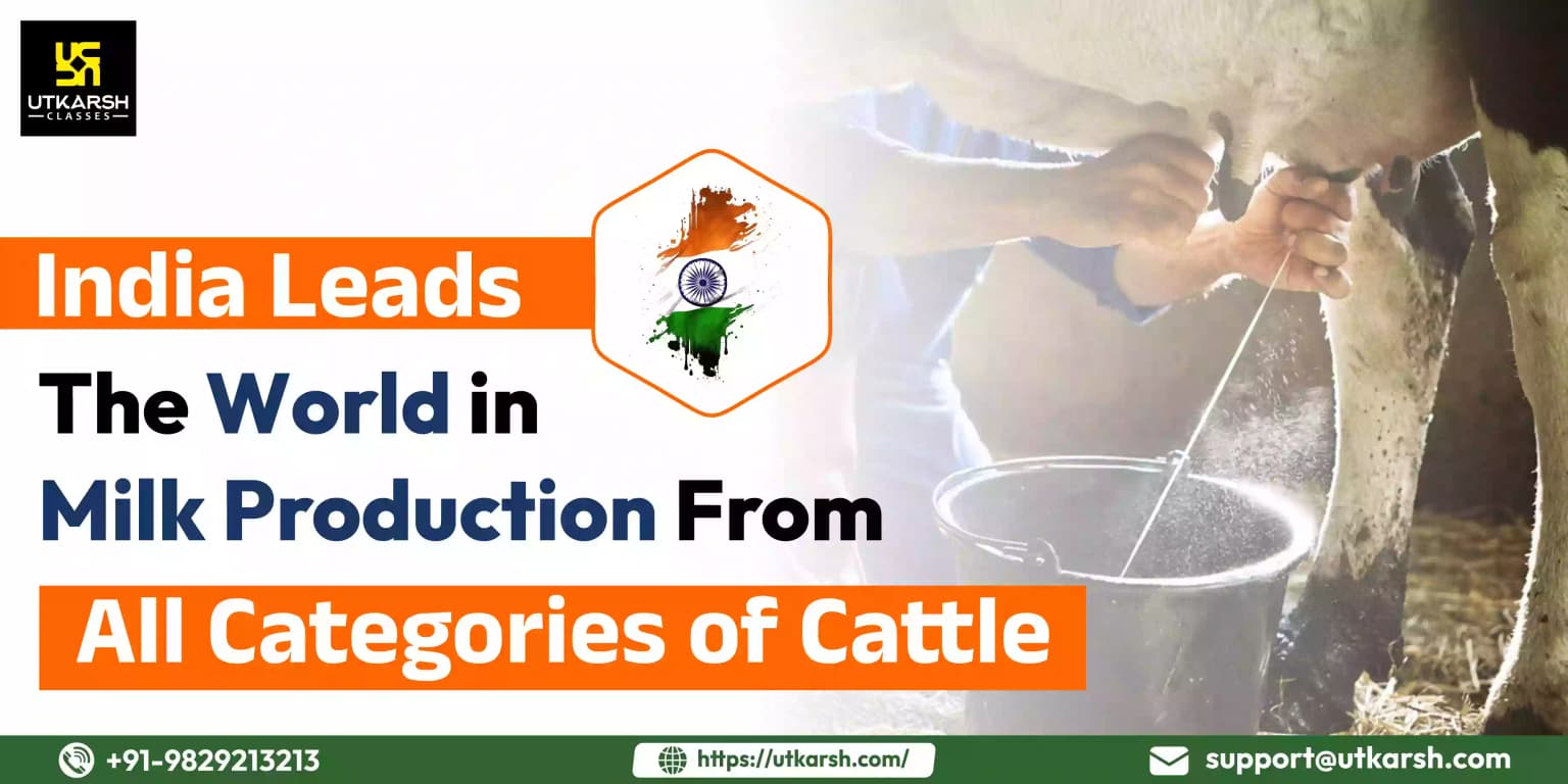 India Leads The World In Milk Production From All Categories Of Cattle