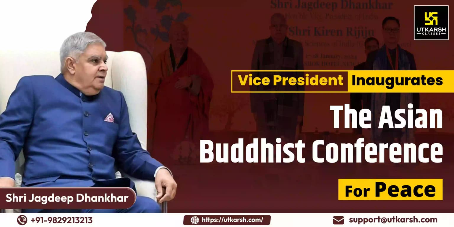 Vice President Inaugurates the Asian Buddhist Conference for Peace