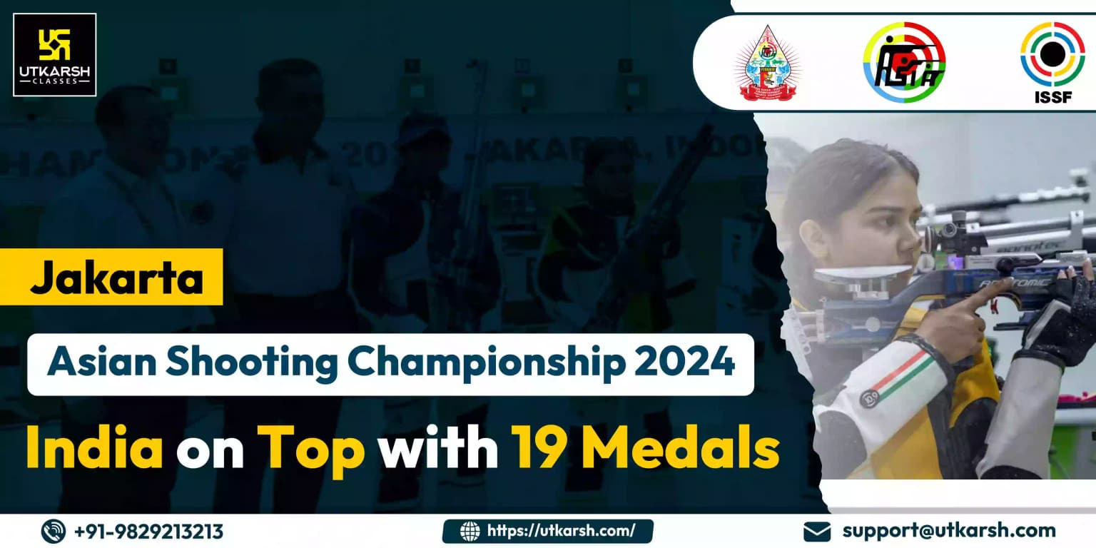 Jakarta, Asian Shooting Championship 2024: India on top with 19 medals