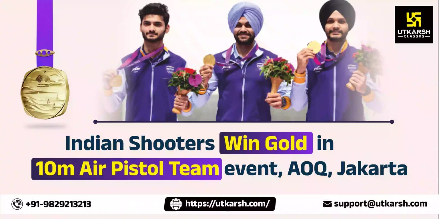 Indian Shooters Win Gold In 10m Air Pistol Team Event, AOQ, Jakarta