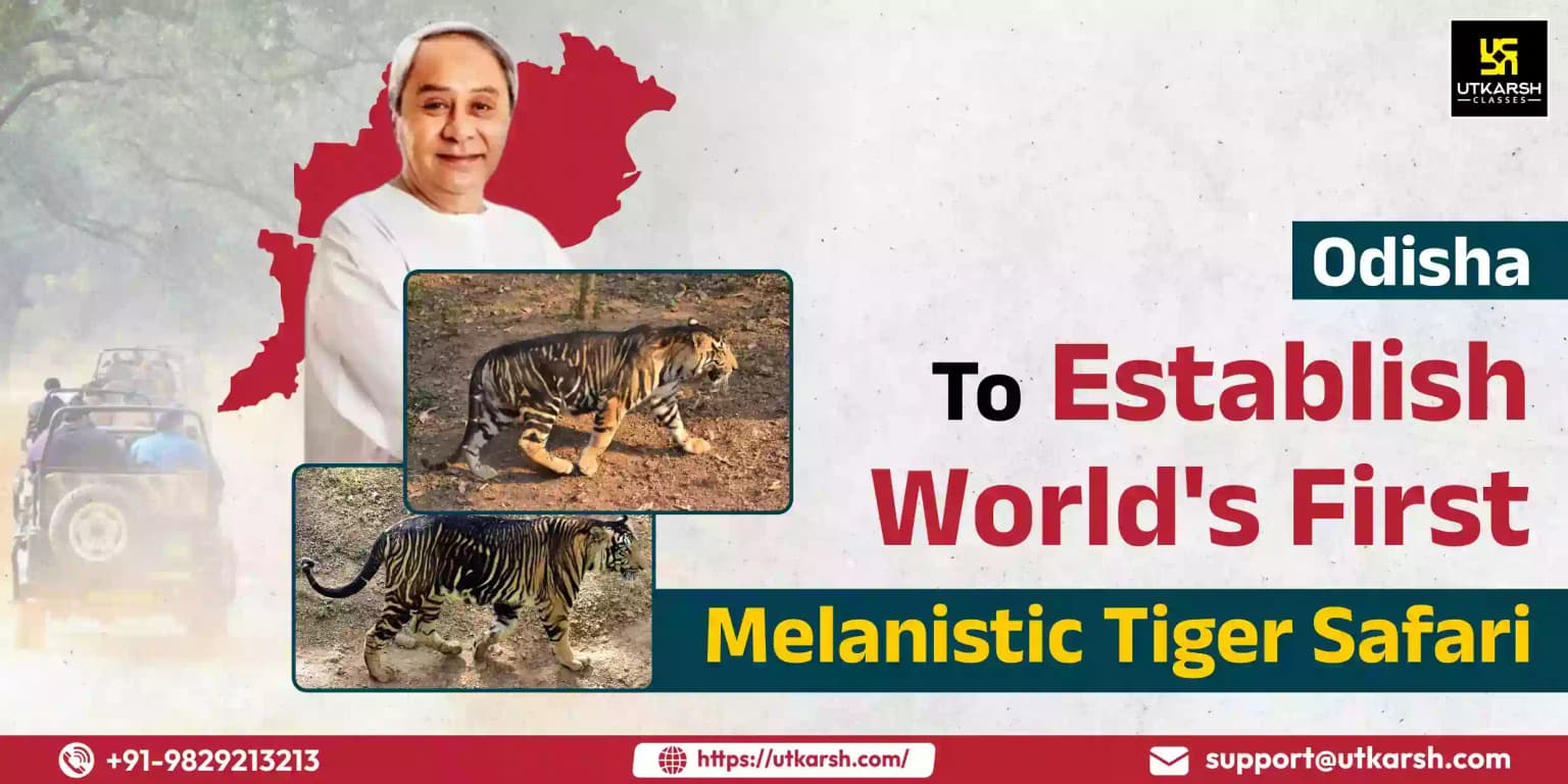 Odisha To Establish The World's First Melanistic Tiger Safari