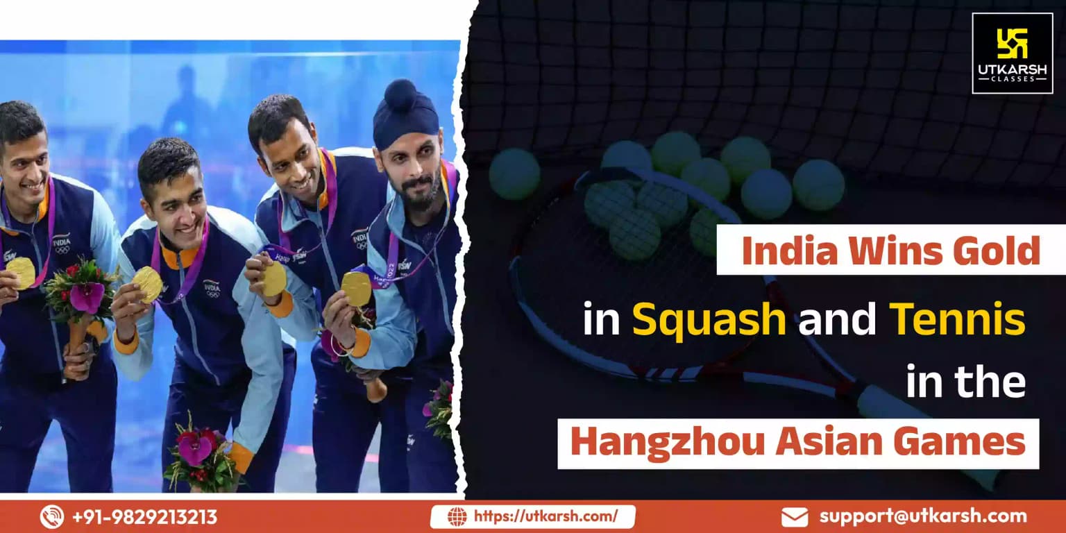 India wins gold in Squash and Tennis in the Hangzhou Asian Games